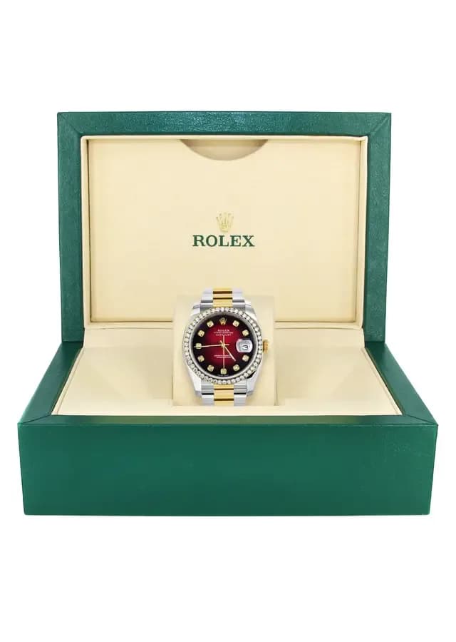 Rolex premium watch with Rolex Luxury green box