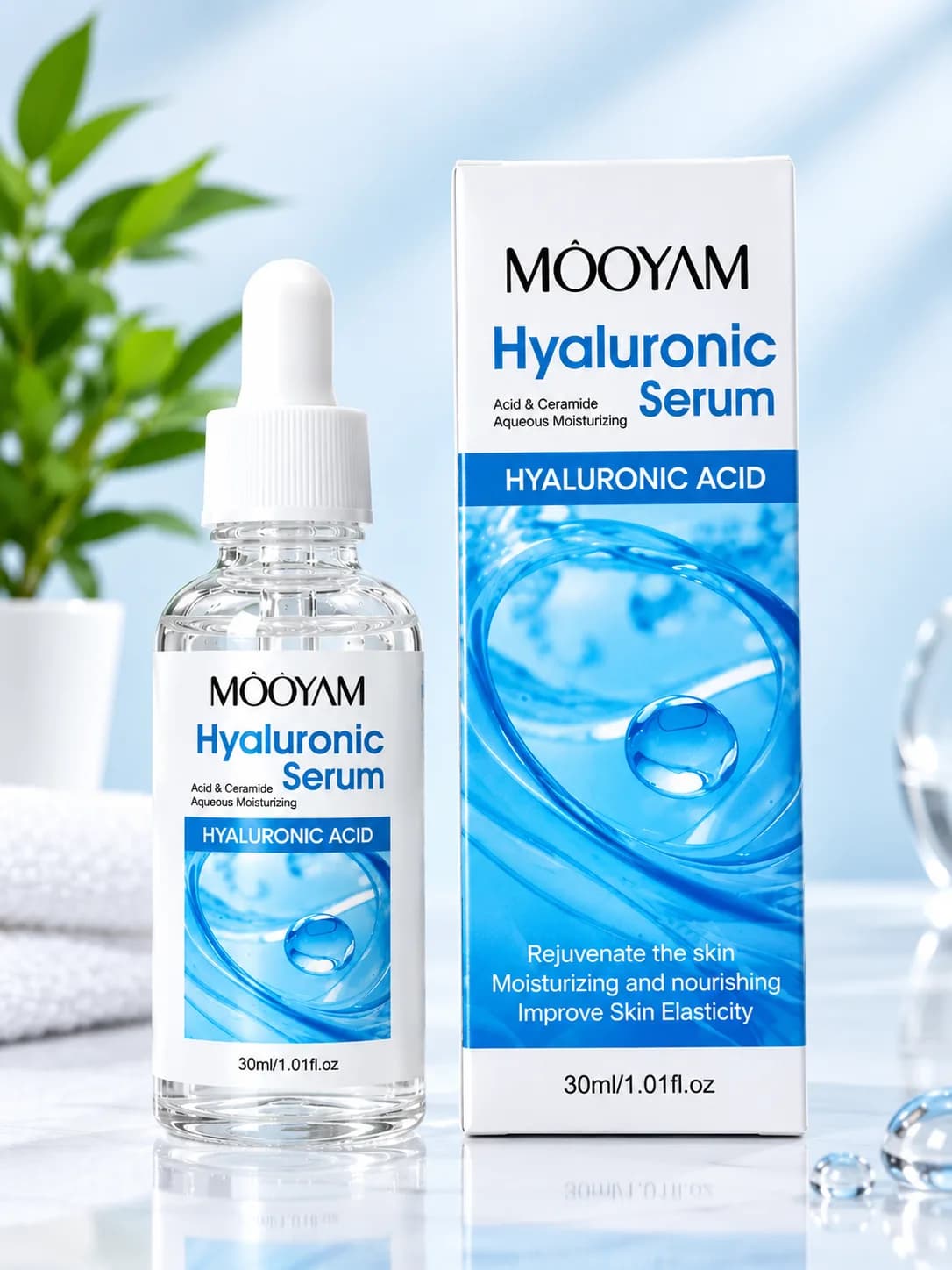 MOOYAM HYALURONIC ACID FACIAL SERUM